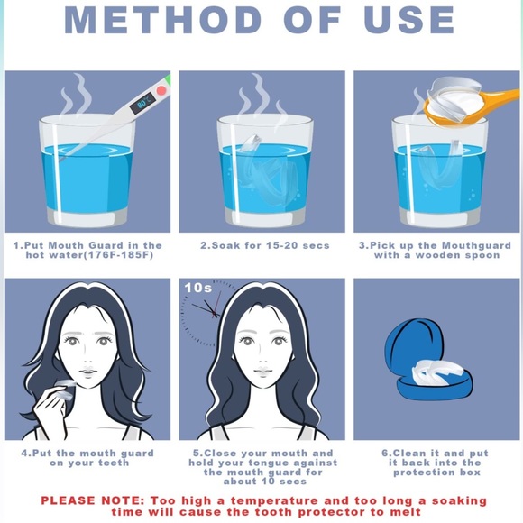 Teeth Grinding Mouth Guard for Sleep, 7 Packs for Teeth Clenching, Stops Bruxism - Picture 9 of 11